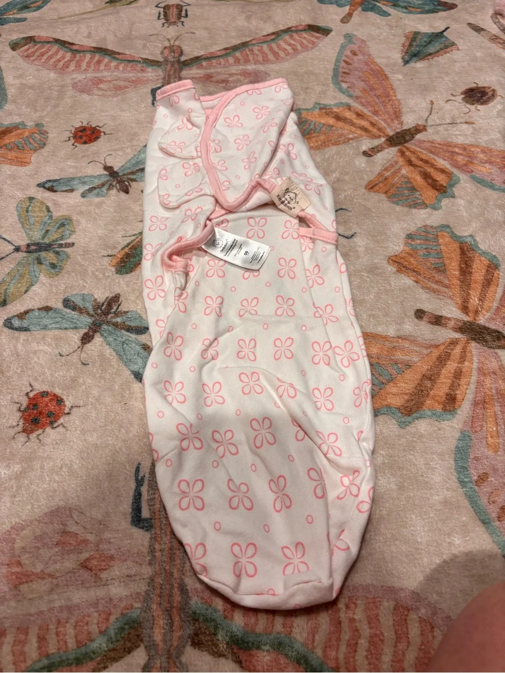 Pink Organic Baby Swaddle Wraps - 3-Pack